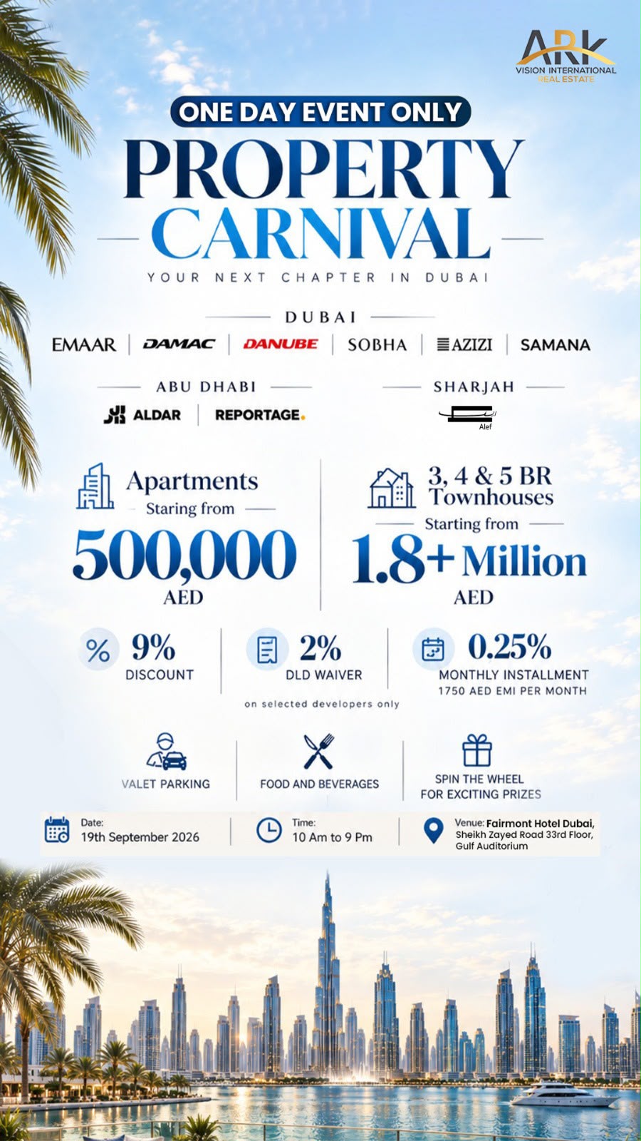 Property Carnival - One Day Event Only