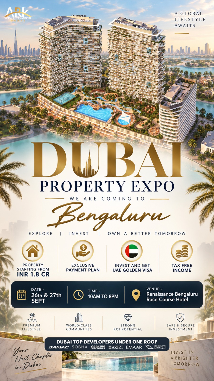 Dubai Property Expo — Bengaluru - 2 Days Event Only